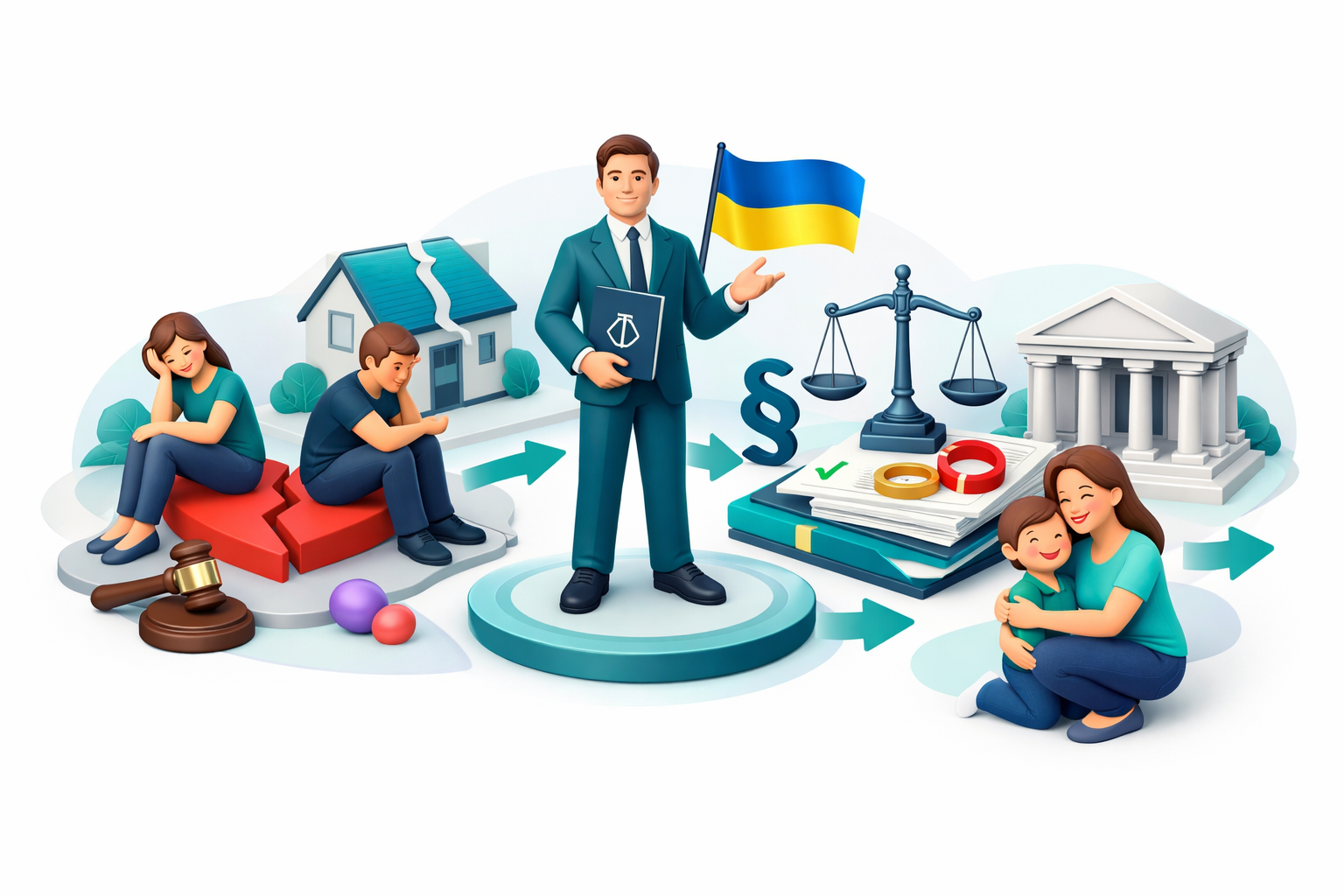 Адвокат з розлучень в Україні допомога при розірванні шлюбу через суд та онлайн