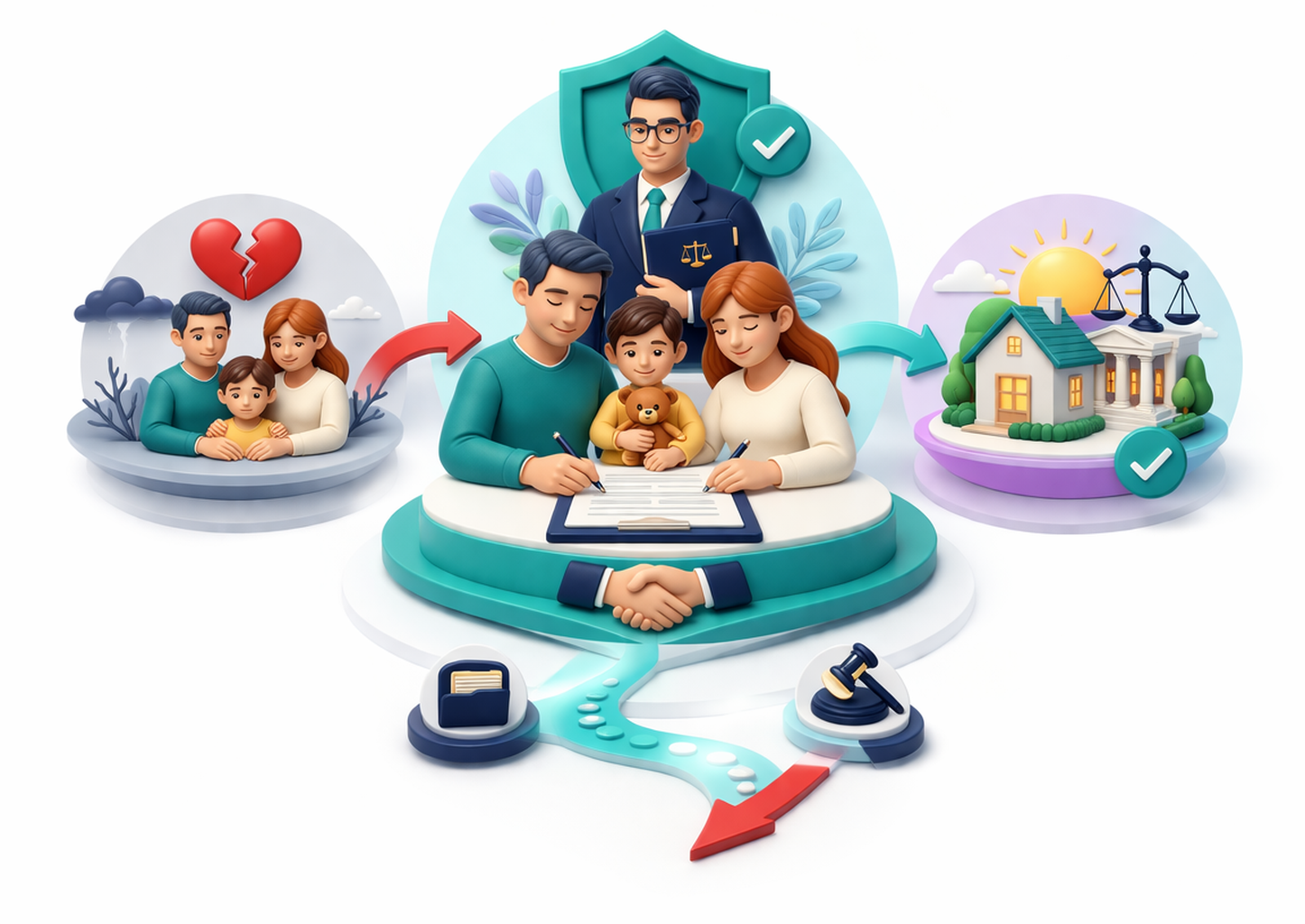 Спільна заява про розірвання шлюбу з дітьми батьки підписують документи заради дитини та домовленості